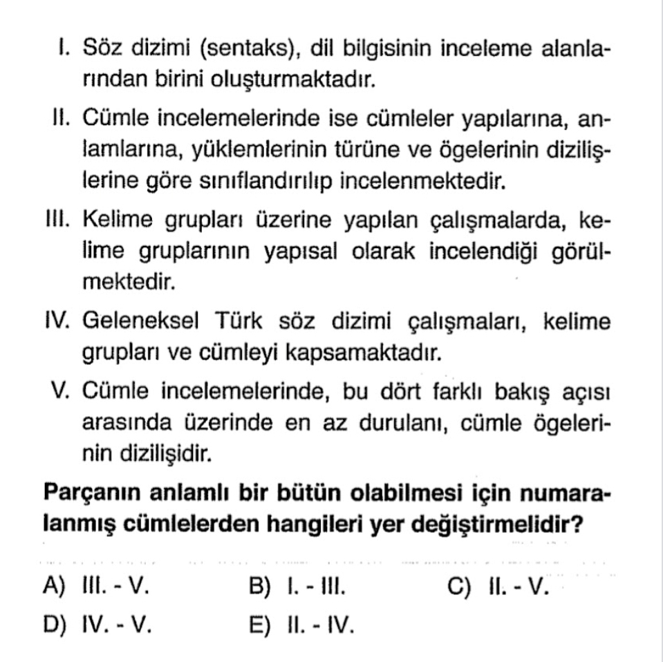 Soru Görseli
